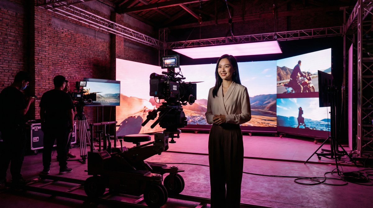 1024社区影视传媒制作现场